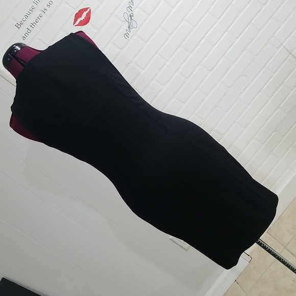 Mini Black Body Flirt fitted dress with sequins. Made in Turkey. - Picture 3 of 5